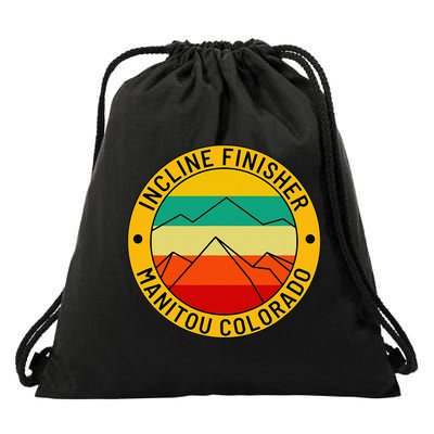 Manitou Colorado The Incline Hike Incline Finisher Souvenir Drawstring Bag