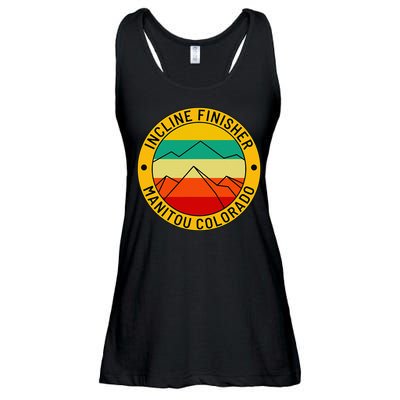 Manitou Colorado The Incline Hike Incline Finisher Souvenir Ladies Essential Flowy Tank