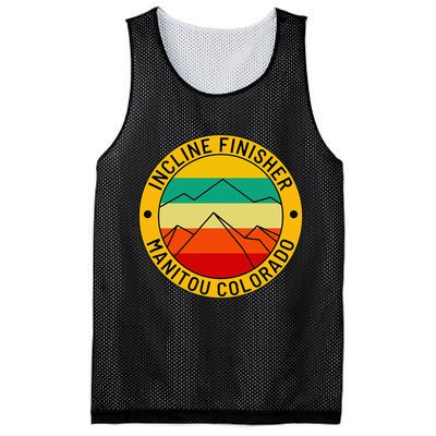 Manitou Colorado The Incline Hike Incline Finisher Souvenir Mesh Reversible Basketball Jersey Tank