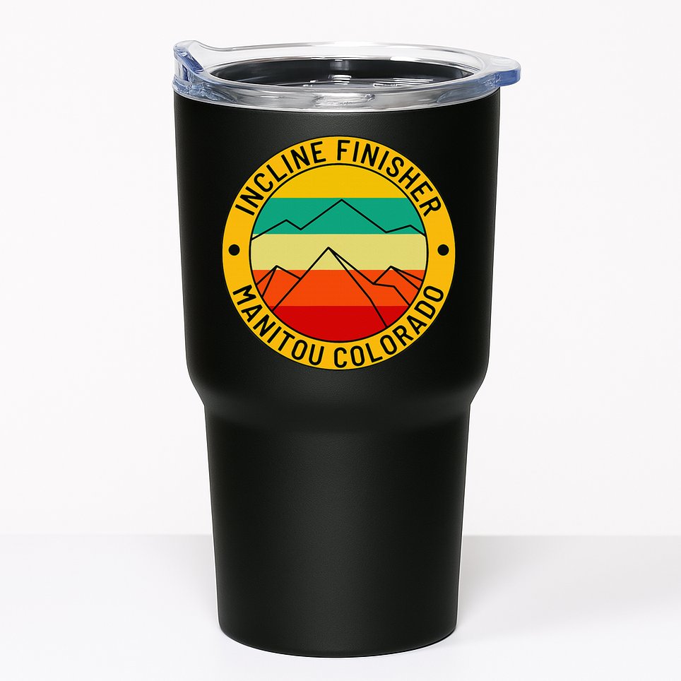 Manitou Colorado The Incline Hike Incline Finisher Souvenir Tumbler