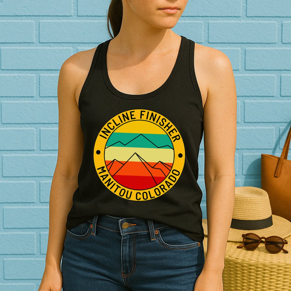Manitou Colorado The Incline Hike Incline Finisher Souvenir Womens Tank Top