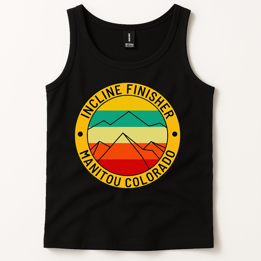 Manitou Colorado The Incline Hike Incline Finisher Souvenir Tank Top