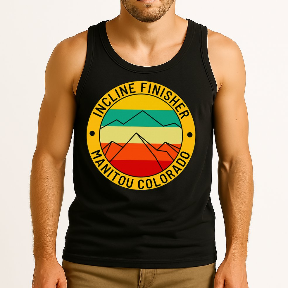 Manitou Colorado The Incline Hike Incline Finisher Souvenir Tank Top