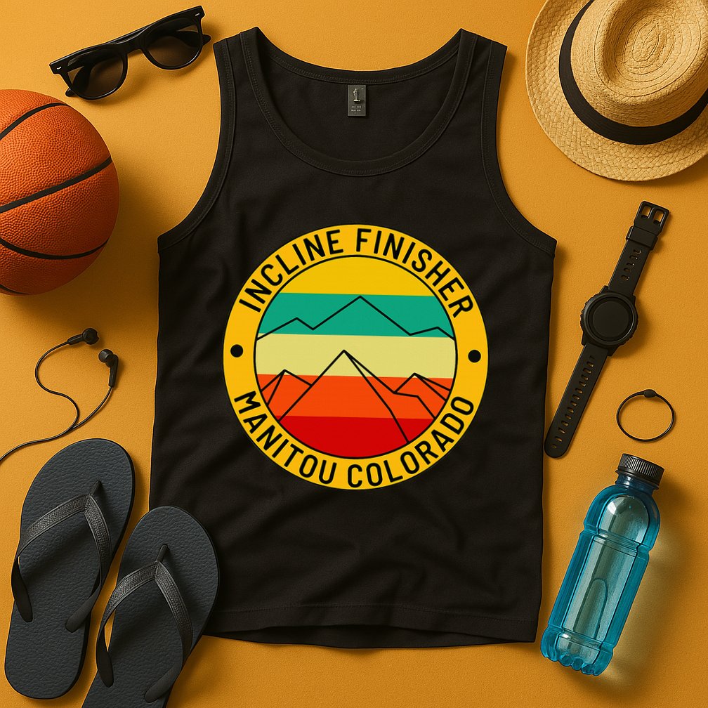 Manitou Colorado The Incline Hike Incline Finisher Souvenir Tank Top