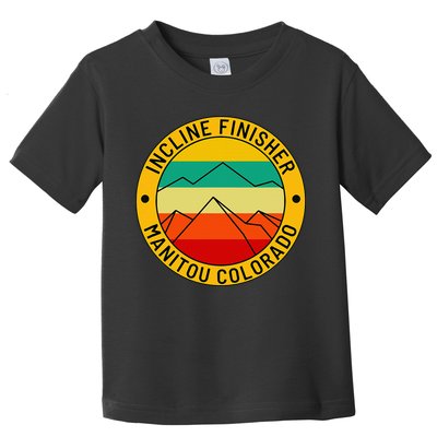 Manitou Colorado The Incline Hike Incline Finisher Souvenir Toddler T-Shirt