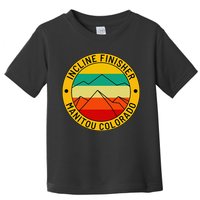 Manitou Colorado The Incline Hike Incline Finisher Souvenir Toddler T-Shirt