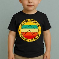Manitou Colorado The Incline Hike Incline Finisher Souvenir Toddler T-Shirt
