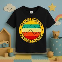 Manitou Colorado The Incline Hike Incline Finisher Souvenir Toddler T-Shirt