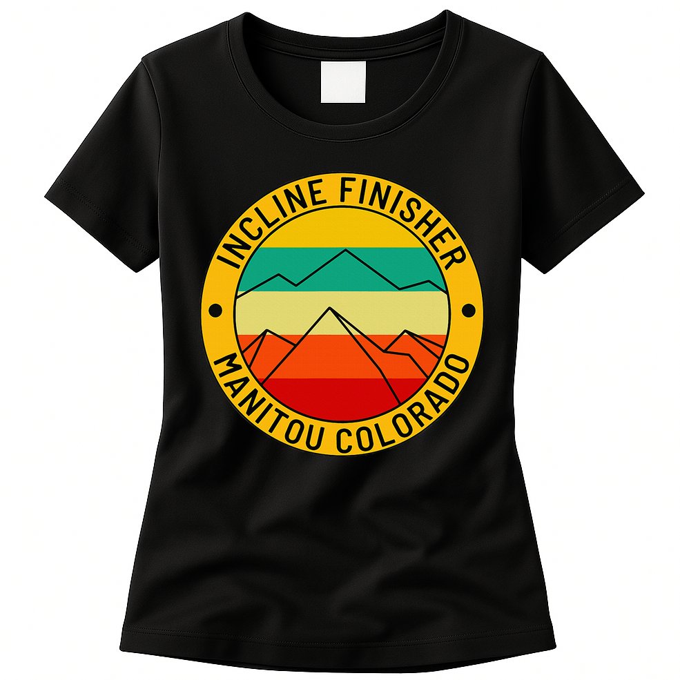 Manitou Colorado The Incline Hike Incline Finisher Souvenir Womens T-Shirt