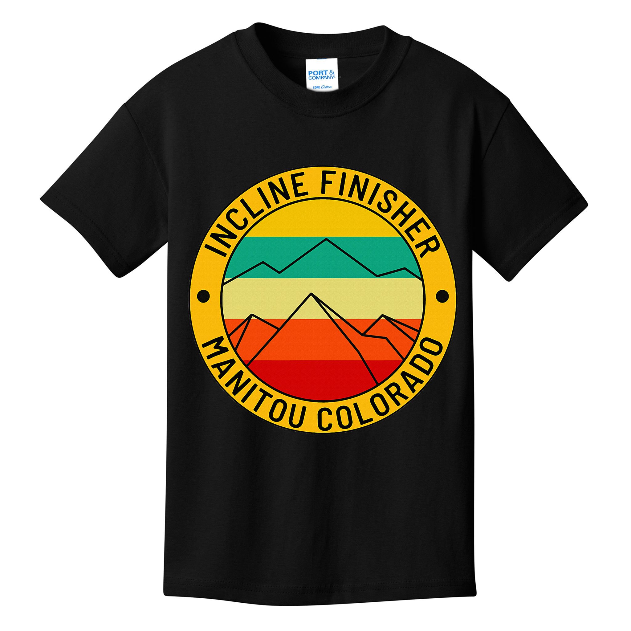 Manitou Colorado The Incline Hike Incline Finisher Souvenir Kids T-Shirt