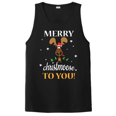 Merry Christmoose To You Moose Lovers Christmas Gift PosiCharge Competitor Tank