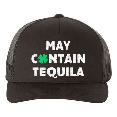 May Contain Tequila Irish Whiskey Lover Drinking Yupoong Adult 5-Panel Trucker Hat