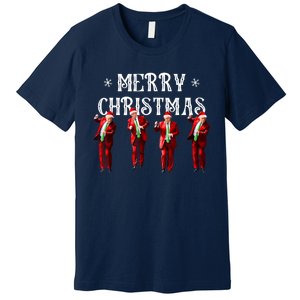 Merry Christmas Trump Pajamas Holiday Premium T-Shirt