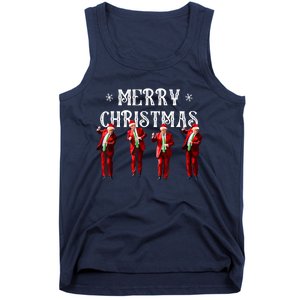 Merry Christmas Trump Pajamas Holiday Tank Top