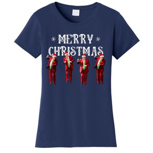 Merry Christmas Trump Pajamas Holiday Women's T-Shirt