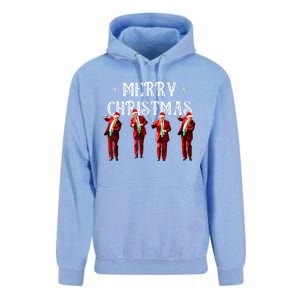 Merry Christmas Trump Pajamas Holiday Unisex Surf Hoodie