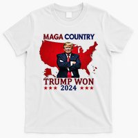 Maga Country Trump Won 2024 Election President 47th T-Shirt