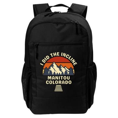 Manitou Colorado The Incline Hike I Did It Backpack