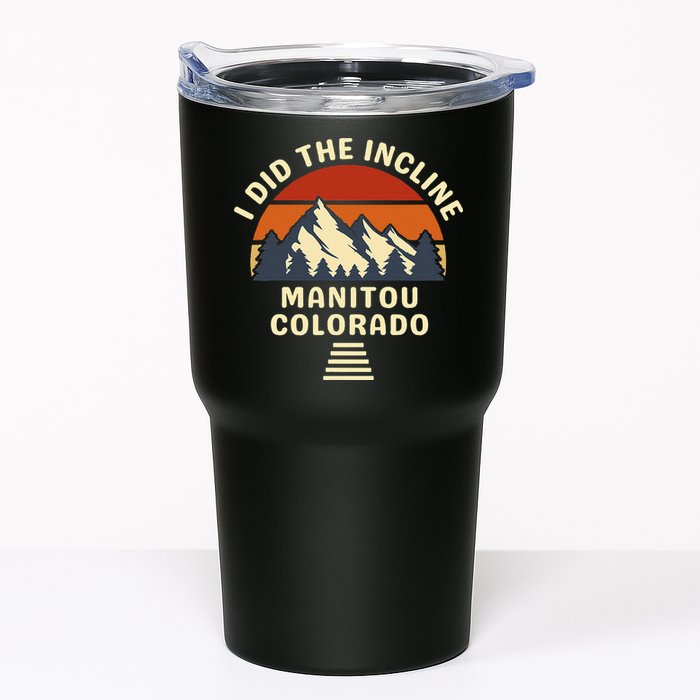 Manitou Colorado The Incline Hike I Did It Tumbler