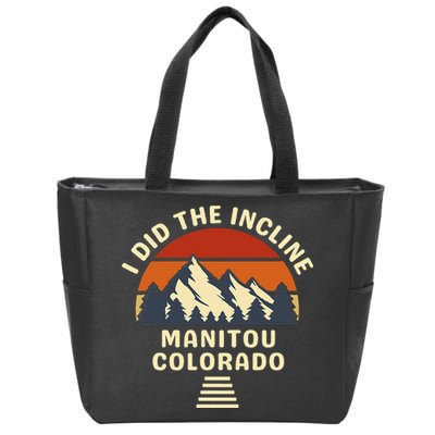 Manitou Colorado The Incline Hike I Did It Zip Tote Bag