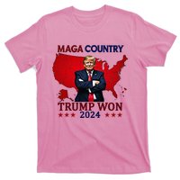 Maga Country Trump Won 2024 Election President 47th T-Shirt