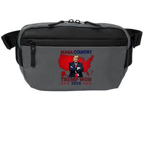 Maga Country Trump Won 2024 Election President 47th Crossbody Pack