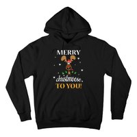 Merry Christmoose To You Moose Lovers Christmas Gift Hoodie