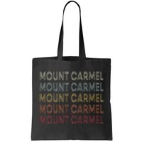 Mount Carmel Tn Mount Carmel Tennessee Retro Vintage Text Tote Bag