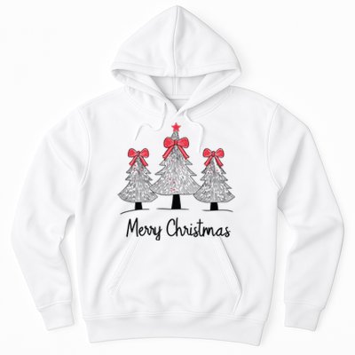 Merry Christmas Tree Pine Holiday Season Hoodie