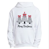 Merry Christmas Tree Pine Holiday Season Urban Pullover Hoodie