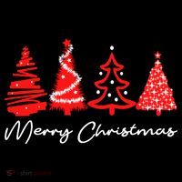 Merry Chirstmas Tree City Backpack