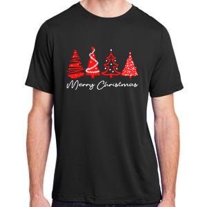 Merry Chirstmas Tree Adult ChromaSoft Performance T-Shirt