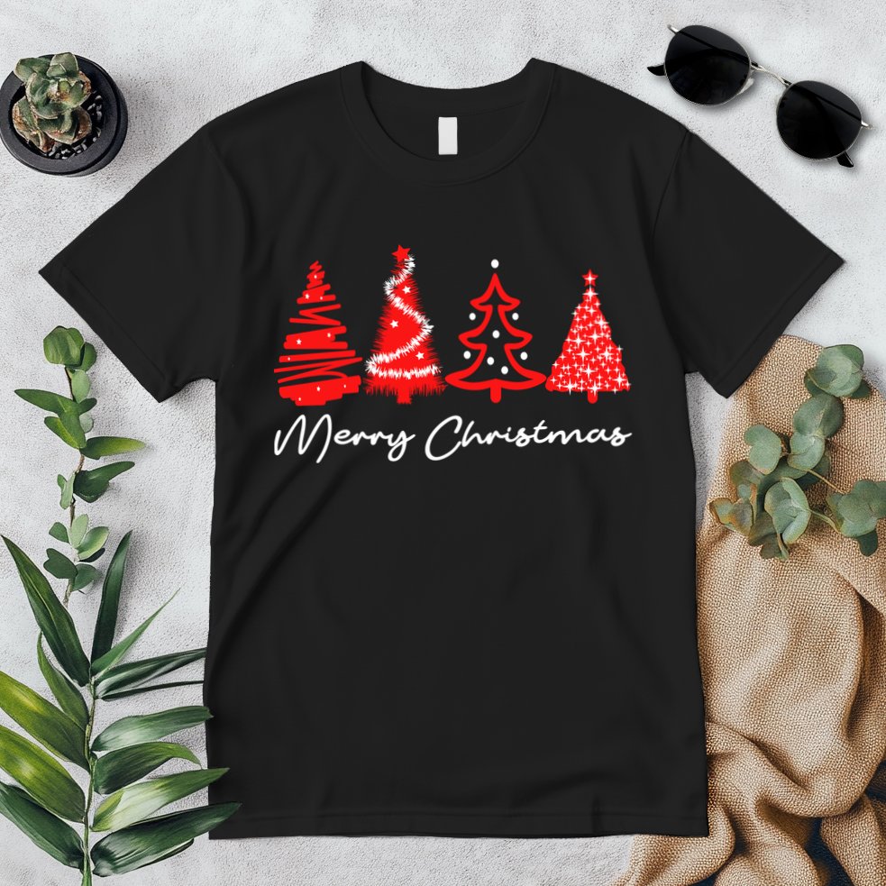 Merry Chirstmas Tree Premium T-Shirt