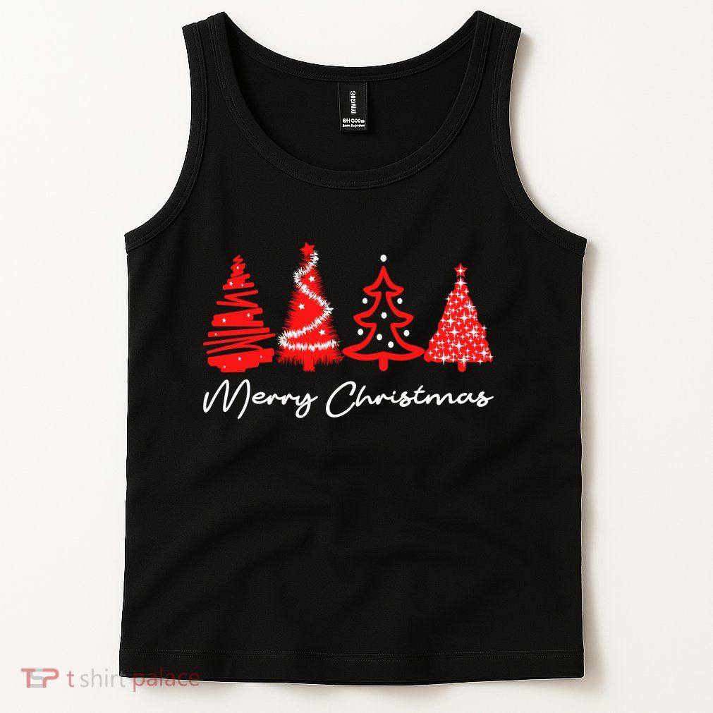 Merry Chirstmas Tree Tank Top