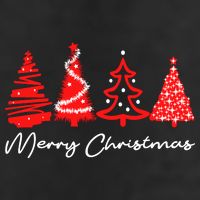 Merry Chirstmas Tree Golf Towel