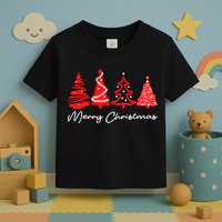 Merry Chirstmas Tree Toddler T-Shirt