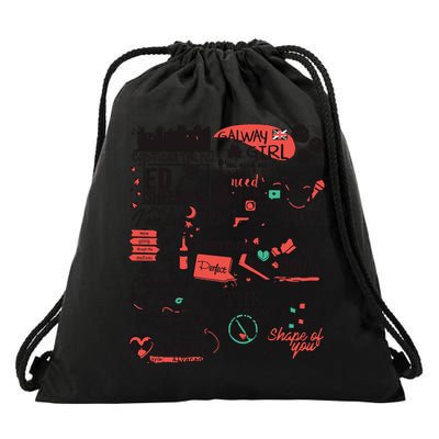 Mathematics Concert Tour Drawstring Bag