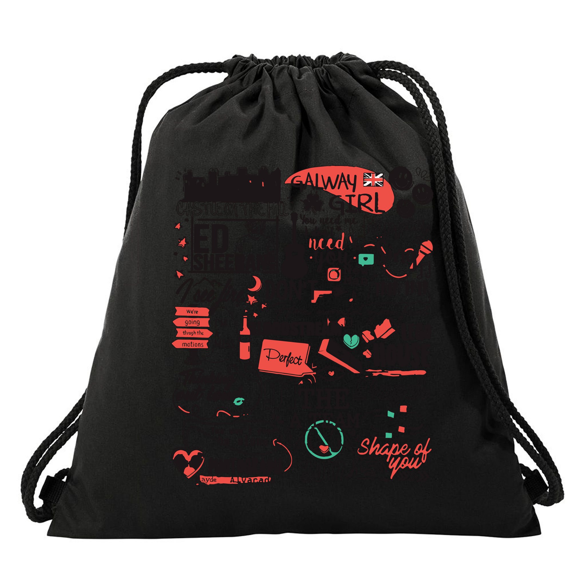 Mathematics Concert Tour Drawstring Bag