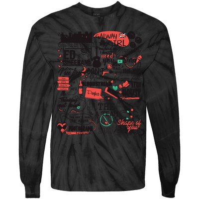 Mathematics Concert Tour Tie-Dye Long Sleeve Shirt
