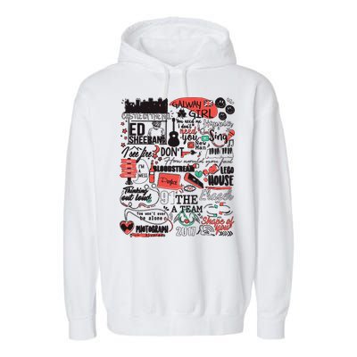 Mathematics Concert Tour Garment-Dyed Fleece Hoodie
