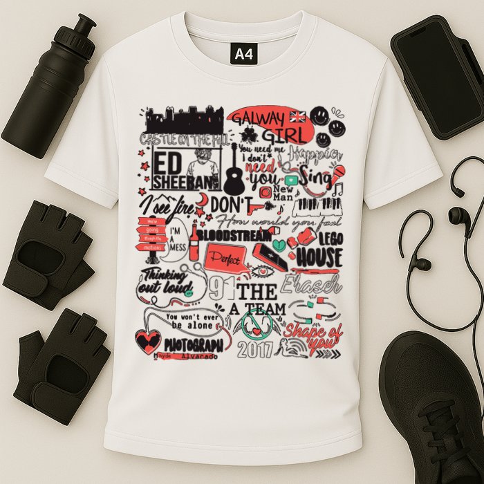 Mathematics Concert Tour Cooling Performance Crew T-Shirt