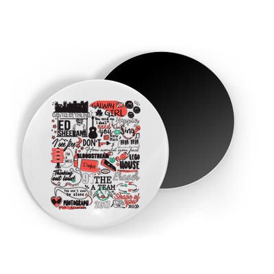 Mathematics Concert Tour Magnet