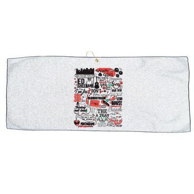 Mathematics Concert Tour Large Microfiber Waffle Golf Towel