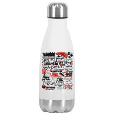 Mathematics Concert Tour Stainless Steel Insulated Water Bottle