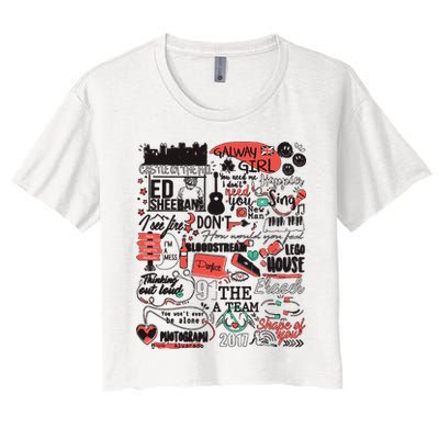 Mathematics Concert Tour Crop Top