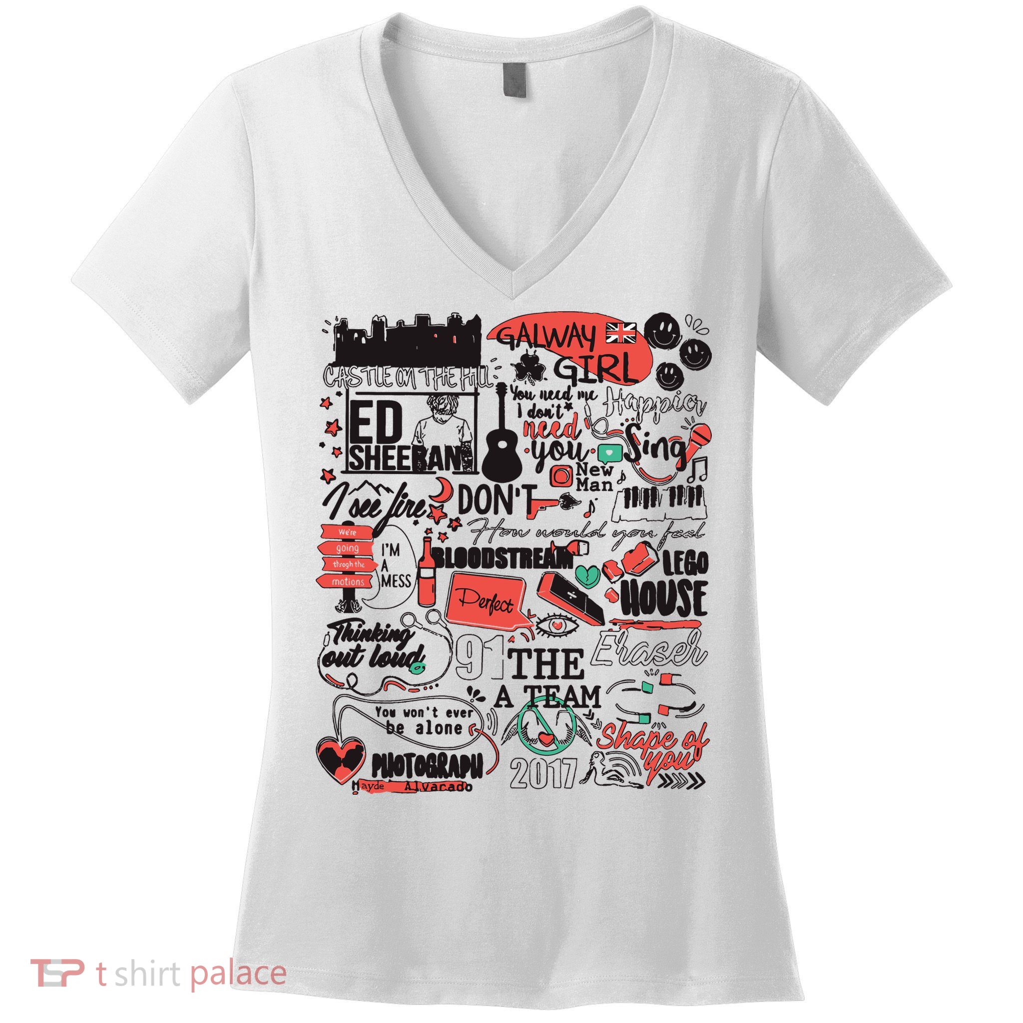 Mathematics Concert Tour Women's V-Neck T-Shirt