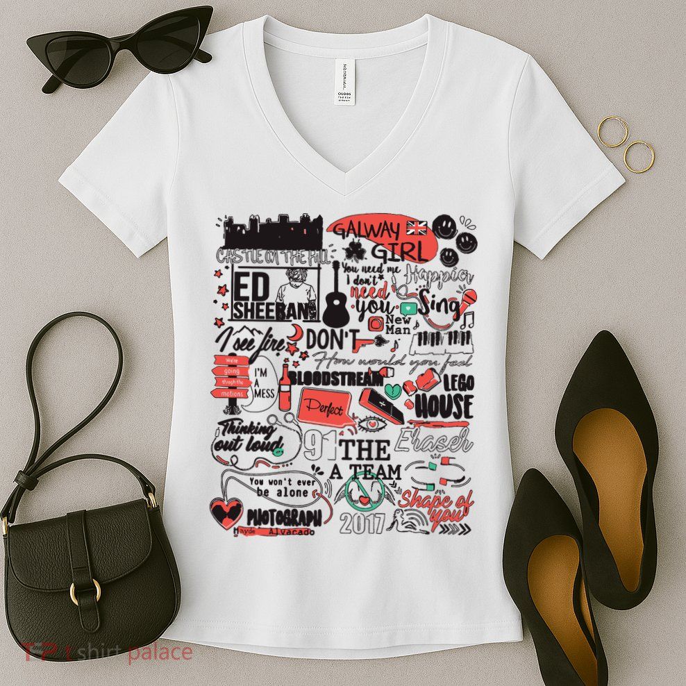 Mathematics Concert Tour Women's V-Neck T-Shirt