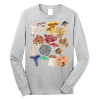 Mushroom Classification Types Mycology For Shroom Hunter Long Sleeve Shirt