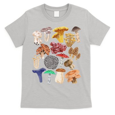 Mushroom Classification Types Mycology For Shroom Hunter T-Shirt