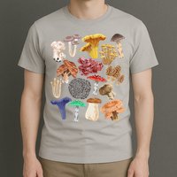 Mushroom Classification Types Mycology For Shroom Hunter T-Shirt